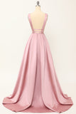 Vestido de fiesta burdeos