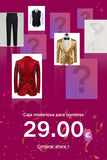 Caja sorpresa de ropa para hombre: 1 artículo aleatorio (blazer / chaleco / pantalón / camisa) --- €29