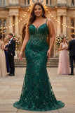 Vestido largo de graduación de sirena de corsé azul real azul real