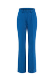 Azul oscuro 2 piezas Solapa de pico Soltero Soltero para mujer Trajes de fiesta