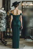 Corsé de pino con hombros descubiertos Vestido de madre de la novia