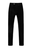 Trajes de hombre con solapa estampada de chal plateado negro