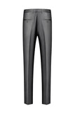 Trajes de hombre con solapa de chal gris