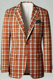 Trajes de fiesta para hombre de 2 piezas con solapa con muesca en blanco y negro