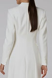 Vestido de solapa cruzado Ivory Peak