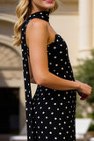 Vestido floral largo sin tirantes Sage Sage Shave Convertible con serpentina