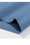 Traje liso de hombre azul gris slim fit