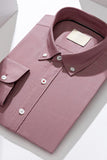 Traje liso de hombre azul gris slim fit