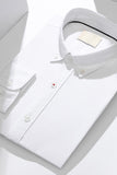 Traje liso de hombre azul gris slim fit
