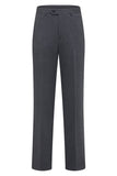 Trajes grises de solapa Slim Fit Peak Peak de 3 piezas