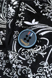 Blazer de graduación Jacquard plateado con solapa