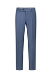 Trajes de baile de graduación de 3 piezas azules One Button Peak Lapel