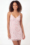 Vestido mini de graduación de lentejuelas rosa brillante
