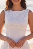 Vestido Mini Corsé de Línea A de Marfil