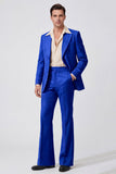 Trajes de hombre de solapa con solapa con pico negro