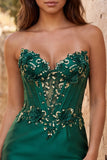 Corsé azul marino Sweetheart Bodycon con lentejuelas florales y satén vestido corto de bienvenida