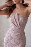 Vestido corto corto de bienvenida corto perlado bodycon tirantes y con cuentas