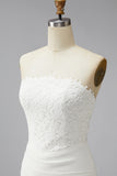 Vestido de mini despedida de soltera blanco bodycon tirantes con encaje
