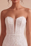 Vestido de despedida de novia Sweetheart White Floral Bodycon