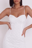 Vestido blanco blanco corto corto blanco Bodycon Bodycon Sweetheart