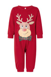 Conjunto de pijamas a juego para Navidad a cuadros rojos