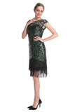 Rosa Gatsby Vestido de la década de 1920