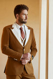 Trajes de boda para hombres solapa de pico