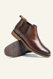 Inglés Retro Zapatos Casual de Cuero