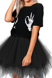 Halloween Tutu Enagua de tul de los años 50