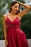 Vestido de cóctel rojo