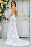 Vestido de Novia Encaje Sirena Marfil