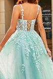 vestido de gala menta mangas desmontables vestidos de fiesta con cuentas con apliques