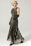 Sirena Lentejuelas Gatsby 1920s Flapper Vestido