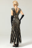 Sirena Lentejuelas Gatsby 1920s Flapper Vestido