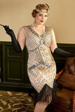Mujer Talla Grande 1920s Vestido lentejuelas Vestido de Flapper