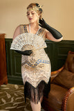 Mujer Talla Grande 1920s Vestido lentejuelas Vestido de Flapper