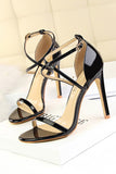 Sandalias Stiletto Negras