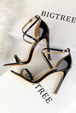 Sandalias Stiletto Negras