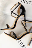 Sandalias Stiletto Negras