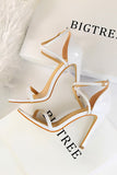 Sandalias Stiletto Negras