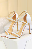 Sandalias Stiletto Negras