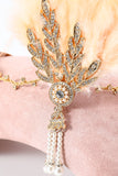 Diadema de plumas negra de la década de 1920