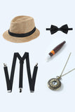 Coffee 1920s Accesorios Set para Hombres