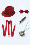 Coffee 1920s Accesorios Set para Hombres